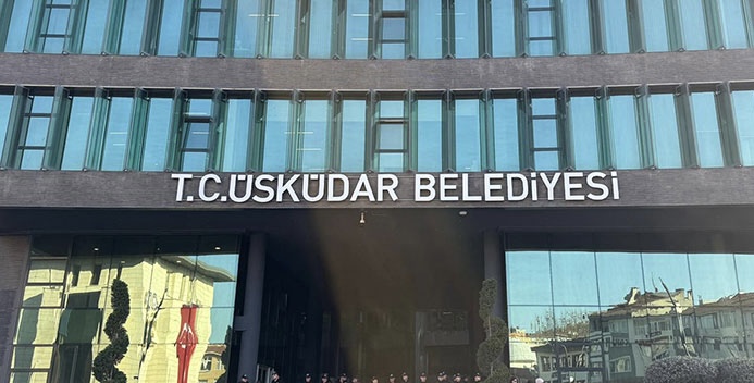 Üsküdar Belediyesi’ne operasyon